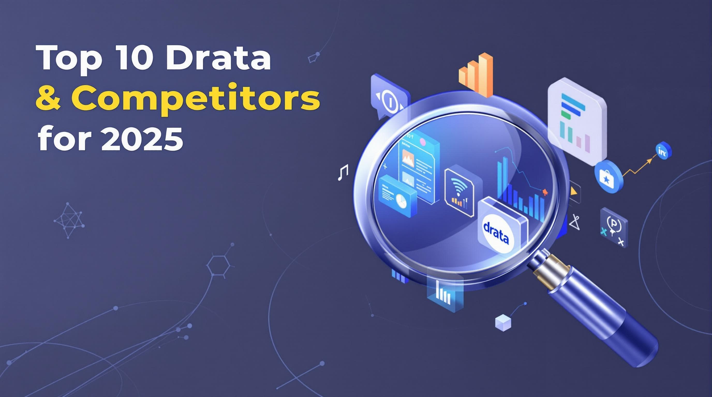 Comparison chart of Drata alternatives for SOC 2 and ISO 27001 compliance
