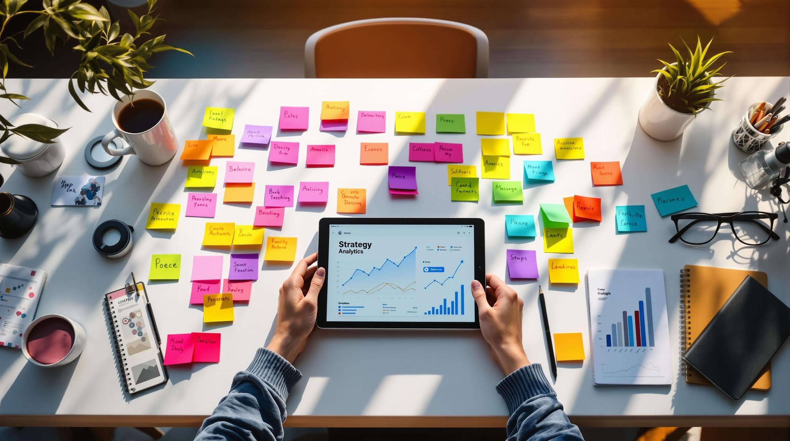 Abstract concept of sticky SaaS with gears and user icons interlocked, symbolizing strong retention and low churn.